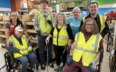Inclusive Day Services: Volunteering & Building Skills at ReStore
